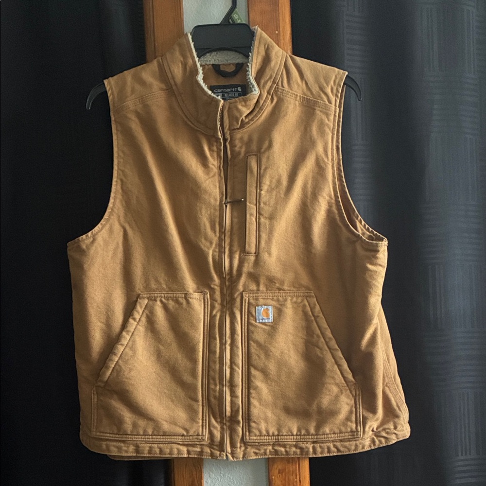 Carhartt Tan Work Vest